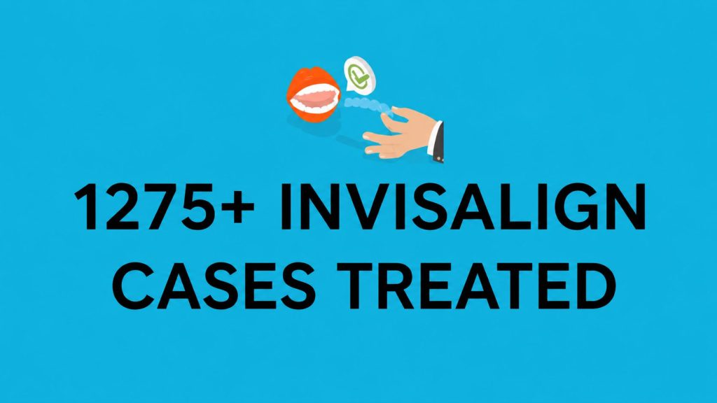 1275+ Invisalign cases treated at My Tooth Docs